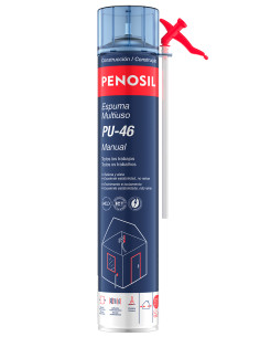 ESPUMA POLIURETANO CANULA PU46 750 ML 2