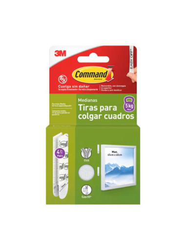 TIRAS ADHESIVAS EXTRAGRANDES 4 JG BLC 9 KG