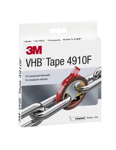 CINTA ESPUMA ACRILIC VHB TRANS 3MTX19 MM 2