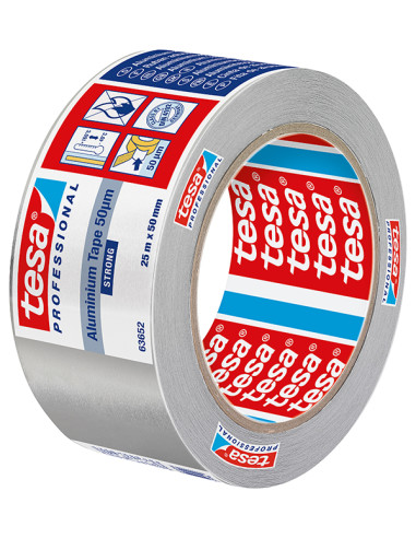 CINTA MULTIUSO ALUMINIO 25 MX50 MM