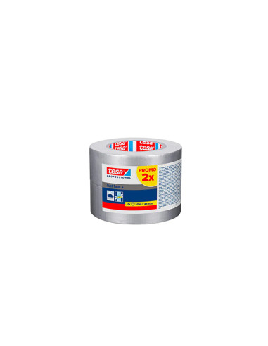 CINTA MULTIUSO AMERICANA GRIS 2 UDS 50X48MM