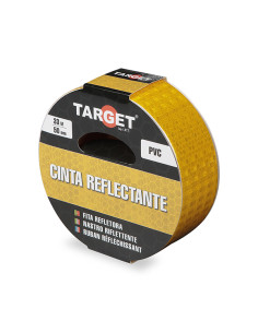 CINTA ADHS. REFLECT. AMARILLA 33MX50MM 2