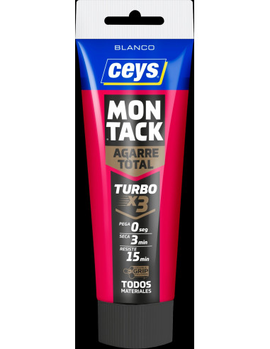 ADHESIVO MONTAJE MONTACK BLANCO 125 ML
