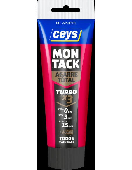 ADHESIVO MONTAJE MONTACK BLANCO 125 ML