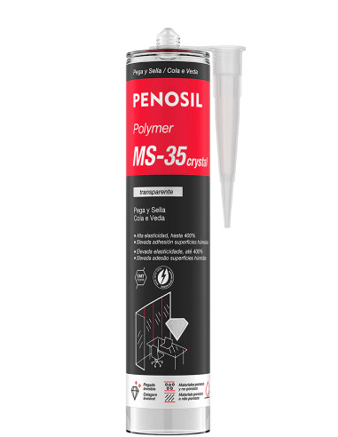 ADHESIVO SELLADO MULTIMATERIA MS TRANSP 300 ML