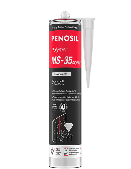 ADHESIVO SELLADO MULTIMATERIA MS TRANSP 300 ML