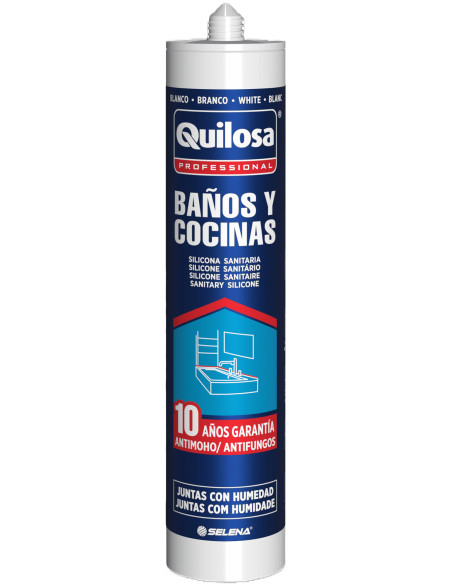 SILICONA TUBO SANITARIA BLANC 280 ML