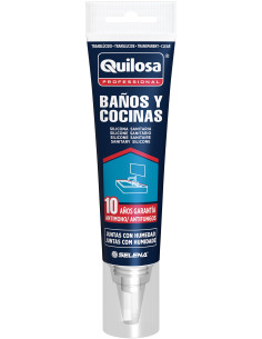 SILICONA TUBO SANITARIA BLANCA 100 ML 2