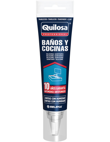 SILICONA TUBO SANITARIA BLANCA 100 ML