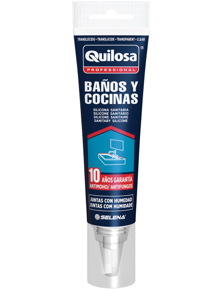 SILICONA TUBO SANITARIA BLANCA 100 ML