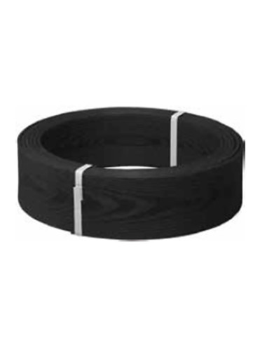 BORDURA COMPOSITE ANTRACITA + 6 ESTACAS METAL 9CMX5M