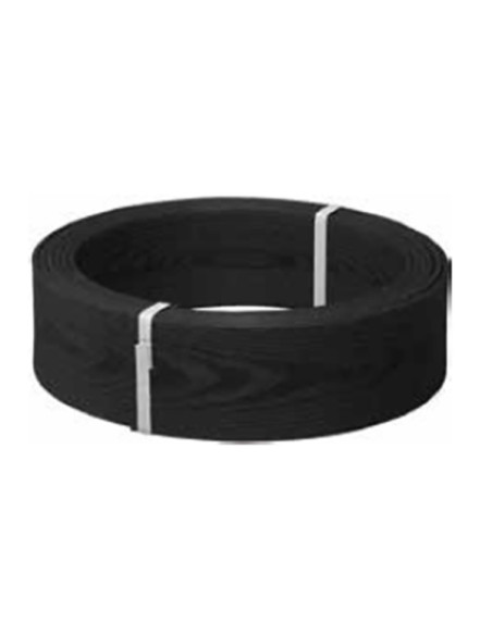 BORDURA COMPOSITE ANTRACITA + 6 ESTACAS METAL 9CMX5M