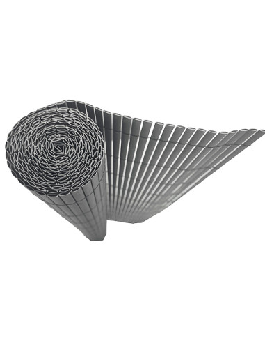 CAÑIZO PVC DOBLE GRIS 2X3 M