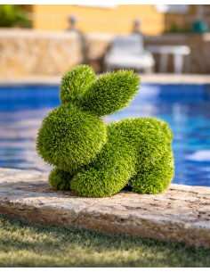 FIGURA CESPED CONEJO 35 CM 2