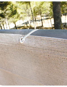 MALLA OCULTACION MARRON BALCON 180gr 0,90X3 M 2