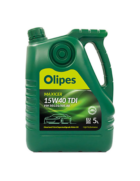 ACEITE MOTOR MAXICER 15W40 DIESEL/GASOLINA 5 L
