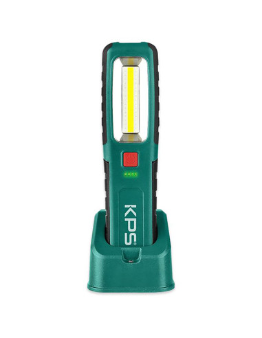 LAMPARA PORTATIL RECARGABLE LED Y BASE 10 W