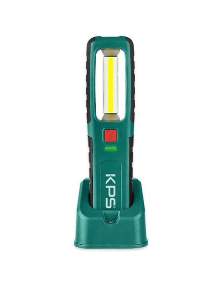 LAMPARA PORTATIL RECARGABLE LED Y BASE 10 W
