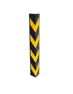PROTECTOR ESQUINA CAUCHO AMARILLO/NEGRO 100X40X120 2