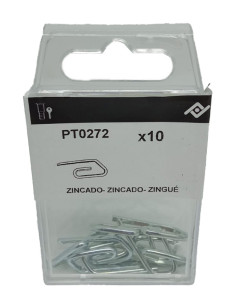 GANCHO CORTINA ZN C/10 PZS 2