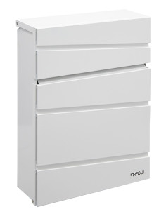 BUZON EXTERIOR ACERO BLANCO FLYSCH 2