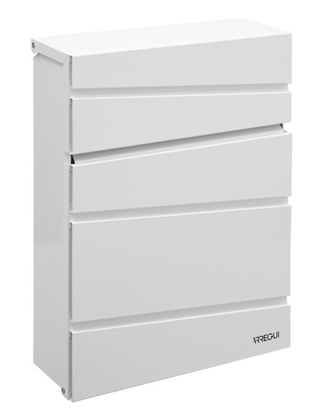 BUZON EXTERIOR ACERO BLANCO FLYSCH