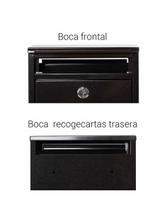 BUZON EXTERIOR ZAGUAN NEGRO 2