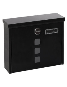 BUZON EXTERIOR ACERO CHANCE NEGRO 2
