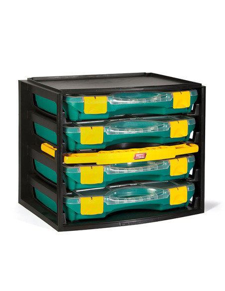 ORGANIZADOR MODULAR 4 ESTUCHES