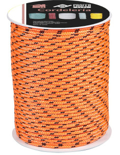 CORDON FANTASIA PES 4MM NARANJA 60 M 2