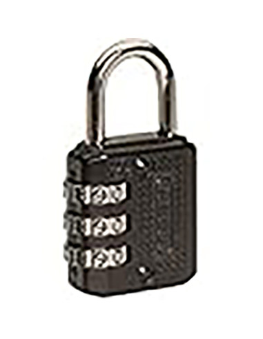 CANDADO COMBINACION NEGRO SERIE 715 20 MM