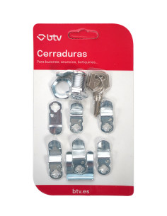 CERRADURA BUZON CROM BLIS N 1 2