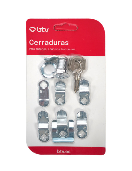 CERRADURA BUZON CROM BLIS N 1