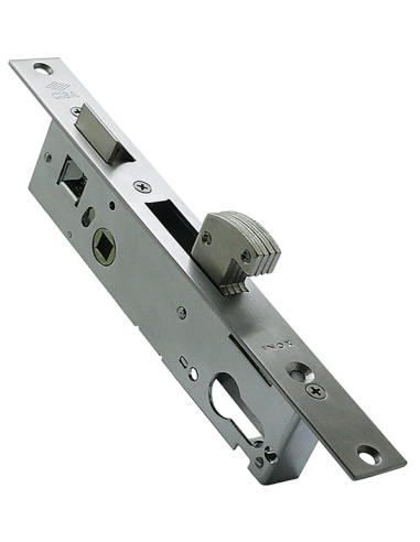 CERRADURA EMBUTIR METALICA PICAPORTE+GANCHO 20 MM