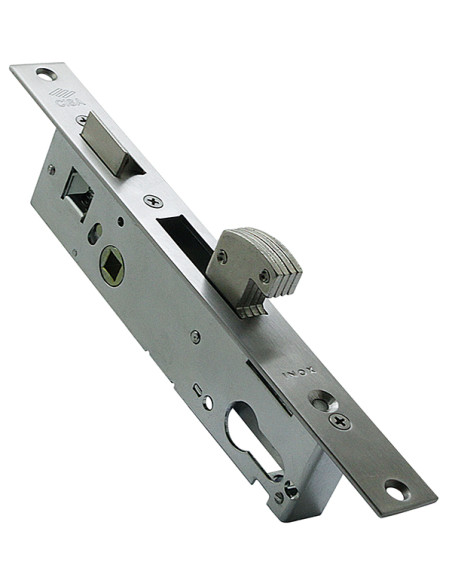 CERRADURA EMBUTIR METALICA PICAPORTE+GANCHO 20 MM