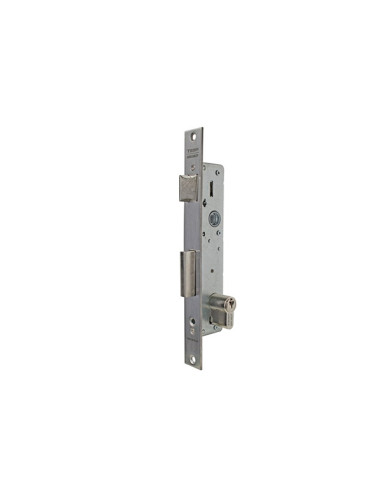 CERRADURA EMBUTIR MET INOX 20 MM