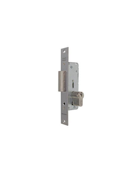 CERRADURA EMBUTIR MET INOX 20 MM
