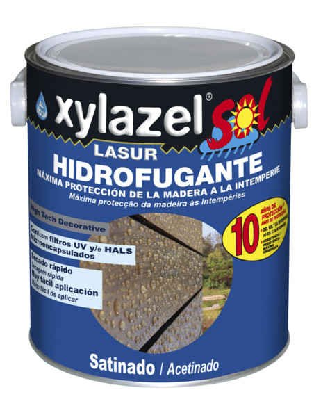 PROTECTOR MAD. AGUA LASUR SAT HIDROFUGO TECA 750 ML