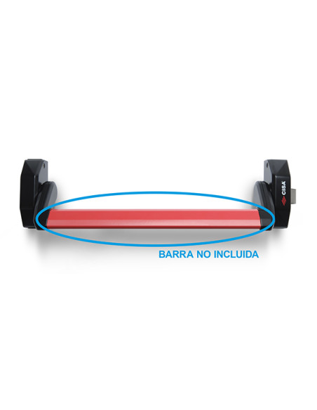ANTIPANICO ALPHA PUSH SOBREPONER 1.2.3 P S/BARRA