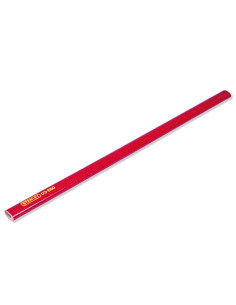 LAPIZ CARPINTERO OVAL ROJO 176 MM STANLEY 2
