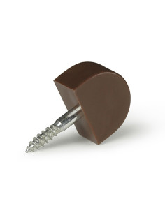 PORTAESTANTES MARRON B/100