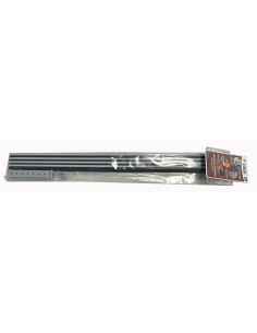 REJILLA VENTILACION NEGRA KIT 60 CM 2