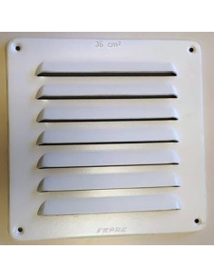 REJILLA STRONG 1,5 MM CON MOSQUITERA BLANCO 15X15 CM 2