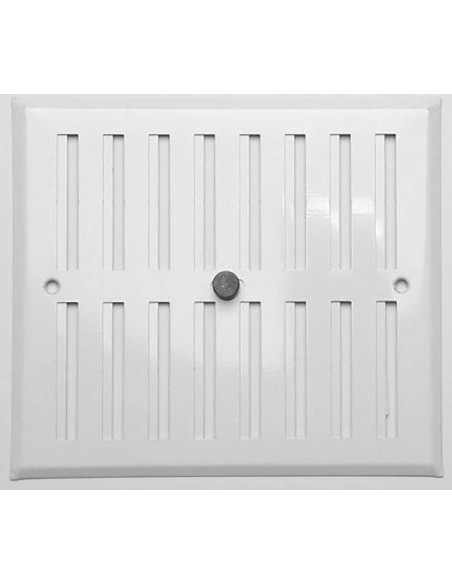 REJILLA REGULABLE BLANCA POLIES CON GANCHO 17X19
