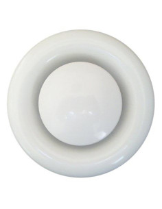 REJILLA DIFUSOR ACERO D-125 BLANCO 2