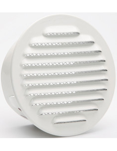 REJILLA EMPOTRAR A TUBO D-12 CM BLANCO VRAC 10 CM 2