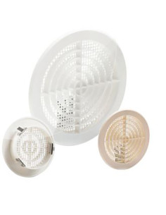REJILLA EMP+CLIPSAR ABS BLANCO + MOSQUITERA VRAC 10-11 CM 2