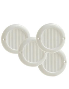 REJILLA EMP+CLIPSAR ABS BLANCO + MOSQUITERA VRAC 12,5-14 CM 2