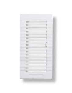 REJILLA EMP REGULABLE SHUN+ MARCO ABS BLANCO VRAC 13,3 X26 2