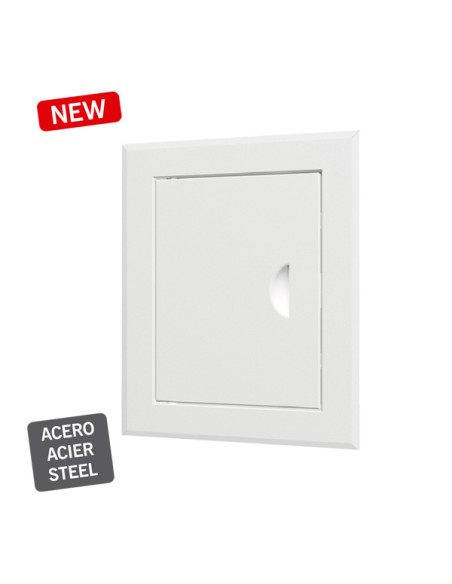 TAPA DE REGISTRO ACERO 20X20